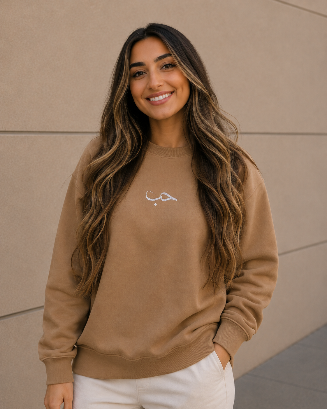 Womens Premium حب "Love" Sweater