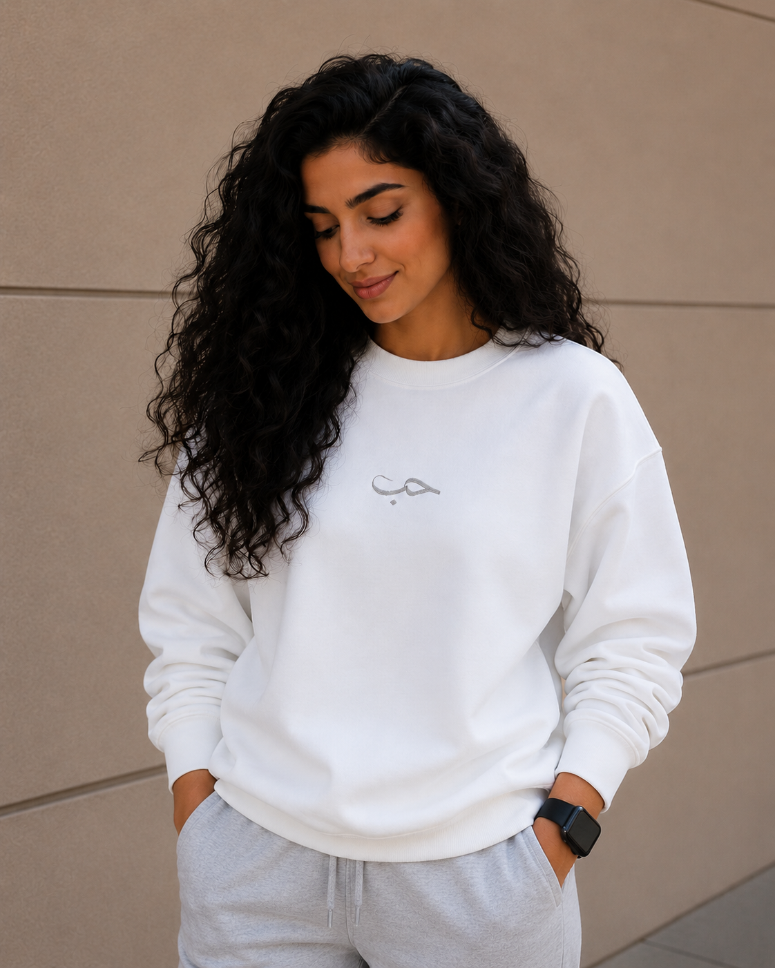 Womens Premium حب "Love" Sweater